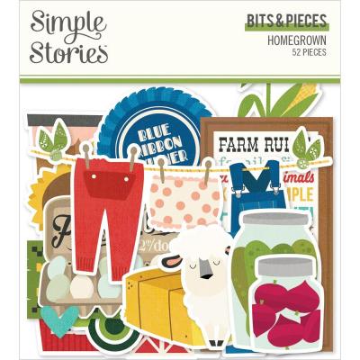 Simple Stories Homegrown - Bits & Pieces